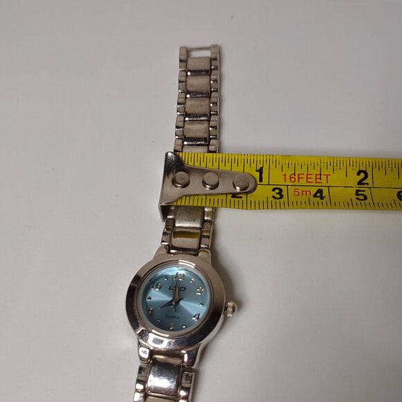 Silver Tone LTD Watch With Blue Dial - Picture 13 of 14